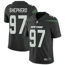 Nike New York Jets #97 Nathan Shepherd Black New Vapor Untouchable Limited Authentic Stitched NFL Jersey