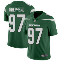 Nike New York Jets #97 Nathan Shepherd Green New Vapor Untouchable Limited Authentic Stitched NFL Jersey