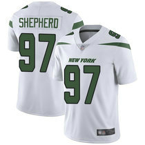 Nike New York Jets #97 Nathan Shepherd White New Vapor Untouchable Limited Authentic Stitched NFL Jersey