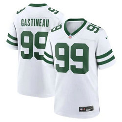 Nike New York Jets #99 Mark Gastineau White Throwback Vapor Untouchable Authentic Stitched NFL Jersey.webp