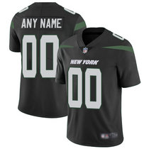 Nike New York Jets Customized Black New Vapor Untouchable Limited Authentic Stitched NFL Jersey