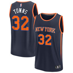 Nike New York Knicks #32 Karl Anthony Towns NBA jersey