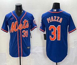 Nike New York Mets #31 Mike Piazza Blue Stitched MLB Jersey