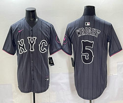Nike New York Mets #5 David Wright City Stitched MLB Jersey