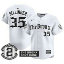 Nike New York Yankees #35 Cody Bellinger White 5(V) Joint MLB Jersey