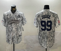 Nike New York Yankees #99 Aaron Judge 2024 Salute to Service Joint baseball Jersey