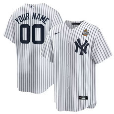 Nike New York Yankees Custom White 2024 World Series Baseball Jersey