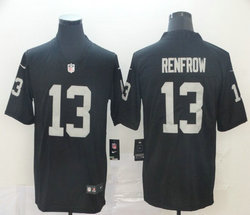 Nike Las Vegas Raiders #13 Hunter Renfrow Black Vapor Untouchable Limited Authentic Stitched NFL Jersey