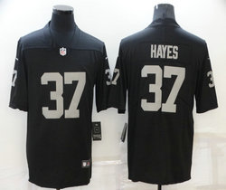Nike Oakland Raiders #37 Lester Hayes Black Vapor Untouchable Limited Authentic Stitched NFL Jersey
