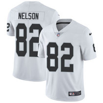 Nike Oakland Raiders #82 Jordy Nelson White VapLas Vegas Raidersor Untouchable Limited Authentic Stitched NFL Jersey