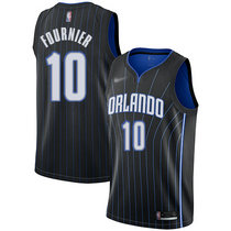Nike Orlando Magic #10 Evan Fournier Black Game Authentic Stitched NBA jersey