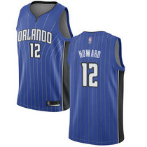 Nike Orlando Magic #12 Dwight Howard Blue Game Authentic Stitched NBA jersey
