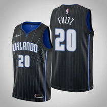 Nike Orlando Magic #20 Markelle Fultz Black Game Authentic Stitched NBA jersey