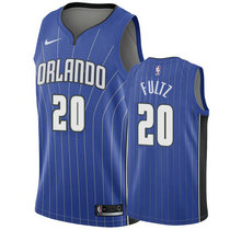 Nike Orlando Magic #20 Markelle Fultz Blue Game Authentic Stitched NBA jersey