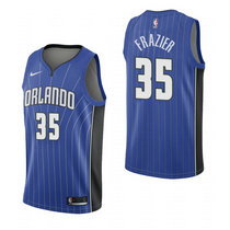 Nike Orlando Magic #35 Melvin Frazier Blue Game Authentic Stitched NBA jersey