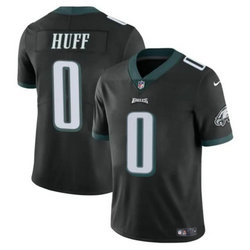 Nike Philadelphia Eagles #0 Bryce Huff Black Vapor Untouchable Authentic Stitched NFL Jersey