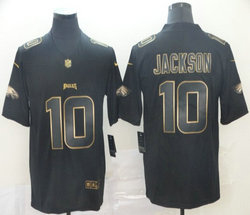 Nike Philadelphia Eagles #10 DeSean Jackson Black Gold Vapor Untouchable Authentic Stitched NFL jersey