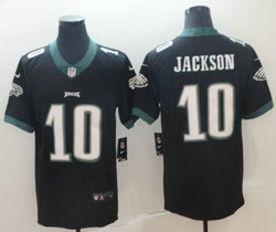 Nike Philadelphia Eagles #10 DeSean Jackson Black Vapor Untouchable Limited Authentic Stitched NFL Jersey