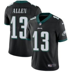 Nike Philadelphia Eagles #13 Devon Allen Black Vapor Untouchable Authentic Stitched NFL Jersey