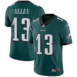 Nike Philadelphia Eagles #13 Devon Allen Green Vapor Untouchable Authentic Stitched NFL Jersey