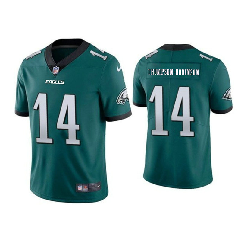 Nike Philadelphia Eagles #14 Dorian Thompson-Robinson Green Vapor Untouchable Authentic Stitched NFL Jersey