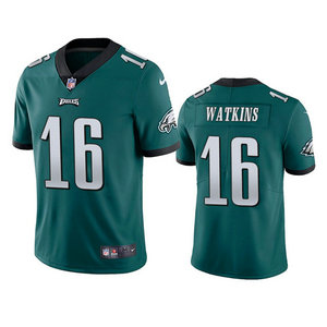 Nike Philadelphia Eagles #16 Quez Watkins Green Vapor Untouchable Authentic Stitched NFL Jersey
