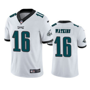 Nike Philadelphia Eagles #16 Quez Watkins White Vapor Untouchable Authentic Stitched NFL Jersey