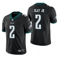 Nike Philadelphia Eagles #2 Darius Slay Jr Black Vapor Untouchable Limited Authentic Stitched NFL Jersey