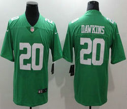 Nike Philadelphia Eagles #20 Brian Dawkins Apple Green Limited Vapor Untouchable Authentic stitched NFL jersey