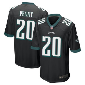 Nike Philadelphia Eagles #20 Rashaad Penny Black Vapor Untouchable Authentic stitched NFL jersey