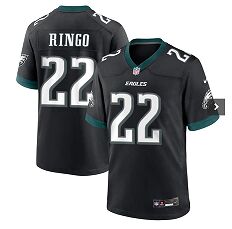 Nike Philadelphia Eagles #22 Kelee Ringo Black jersey