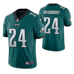 Nike Philadelphia Eagles #24 James Bradberry Green Vapor Untouchable Authentic stitched NFL jersey