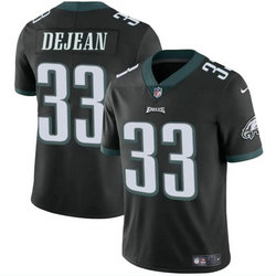 Nike Philadelphia Eagles #33 Cooper DeJean Black 2024 Draft Vapor Untouchable Football Jersey