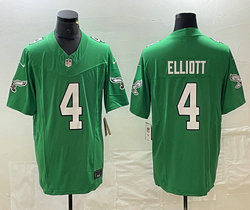 Nike Philadelphia Eagles #4 Jake Elliott Green Throwback 2023 F.U.S.E. Authentic stitched NFL jersey