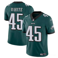 Nike Philadelphia Eagles #45 Devin White Green Vapor Untouchable Football Stitched Jersey