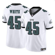 Nike Philadelphia Eagles #45 Devin White White 2023 F.U.S.E. Football Stitched Jersey