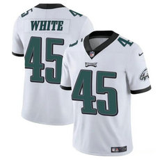 Nike Philadelphia Eagles #45 Devin White White Vapor Untouchable Football Stitched Jersey