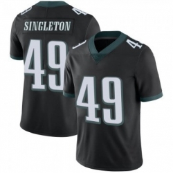 Nike Philadelphia Eagles #49 Alex Singleton Black Vapor Untouchable Authentic stitched NFL jersey