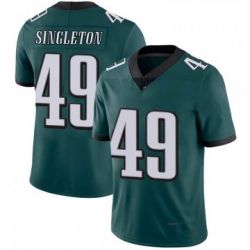 Nike Philadelphia Eagles #49 Alex Singleton Green Vapor Untouchable Authentic stitched NFL jersey
