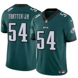 Nike Philadelphia Eagles #54 Jeremiah Trotter Jr Green 2024 Draft F.U.S.E Football Jersey