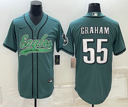 Nike Philadelphia Eagles #55 Brandon Graham Green Joint Authentic Stitched baseball jersey