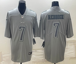 Nike Philadelphia Eagles #7 Haason Reddick Grey Atmosphere Vapor Untouchable Jersey
