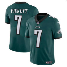 Nike Philadelphia Eagles #7 Kenny Pickett Green Vapor Untouchable Football Stitched Jersey