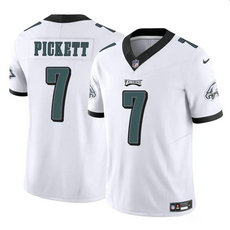 Nike Philadelphia Eagles #7 Kenny Pickett White 2023 F.U.S.E. Football Stitched Jersey