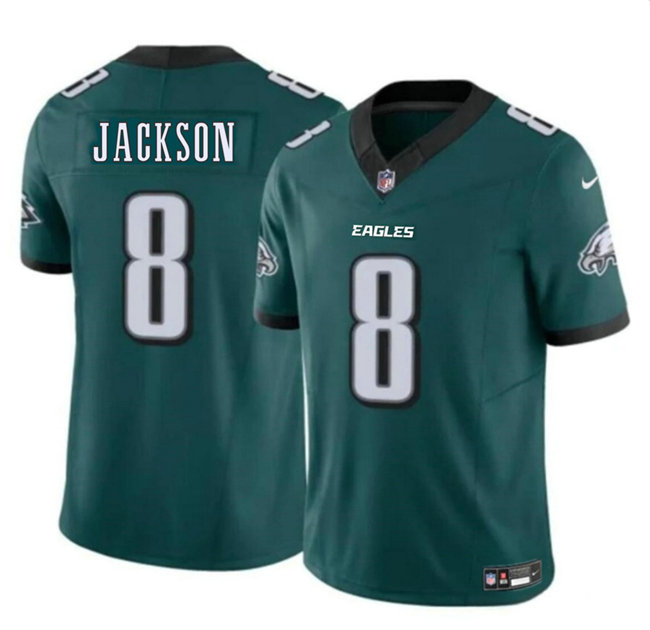 Nike Philadelphia Eagles #8 Adoree' Jackson Green Vapor Untouchable Authentic Stitched NFL Jersey