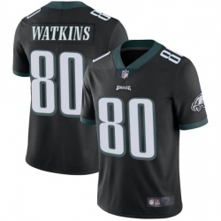 Nike Philadelphia Eagles #80 Quez Watkins Black Vapor Untouchable Authentic stitched NFL jersey