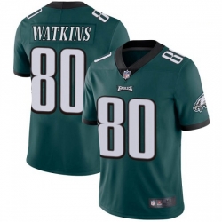 Nike Philadelphia Eagles #80 Quez Watkins Green Vapor Untouchable Authentic stitched NFL jersey
