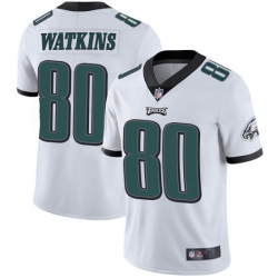 Nike Philadelphia Eagles #80 Quez Watkins White Vapor Untouchable Authentic stitched NFL jersey