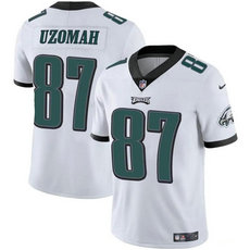 Nike Philadelphia Eagles #87 C.J. Uzomah White Vapor Untouchable Football Stitched Jersey