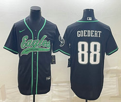 Nike Philadelphia Eagles #88 Dallas Goedert Black Joint Authentic Stitched baseball jersey
